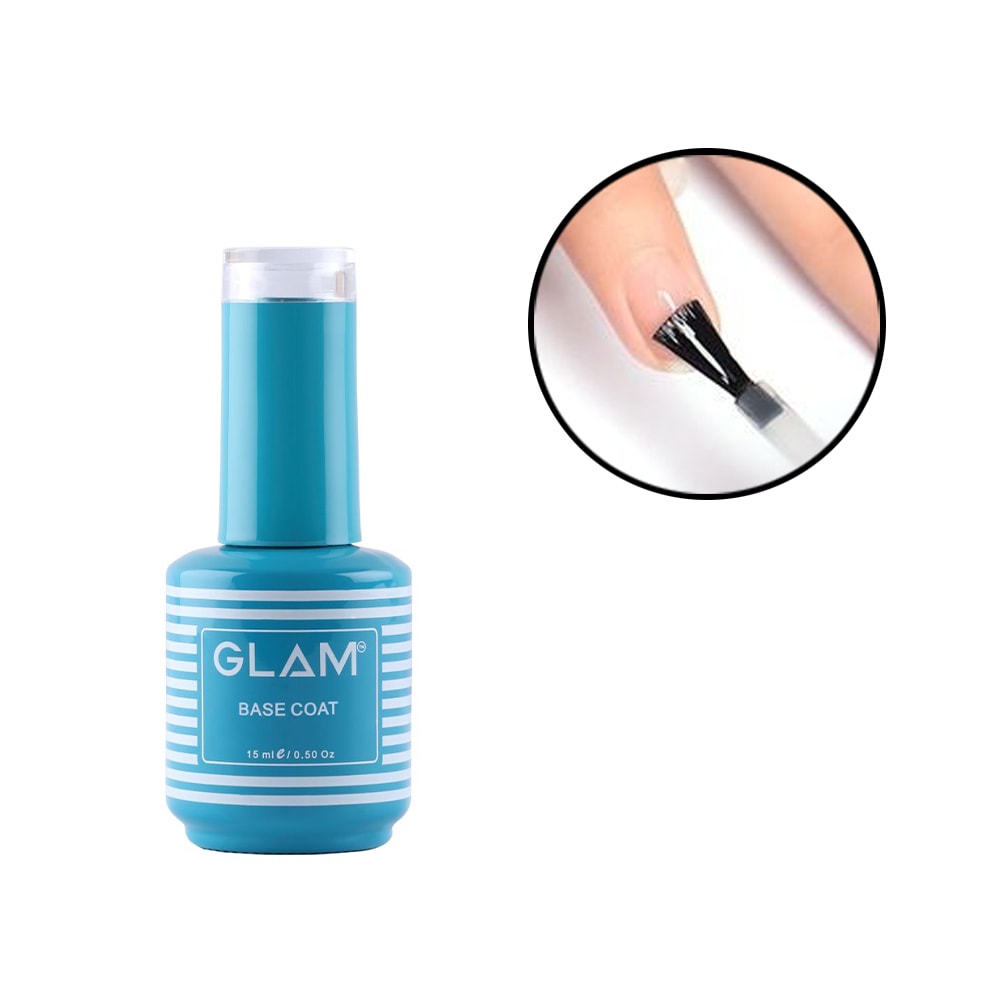 GLAM Gel Polish – Base Coat 15ml