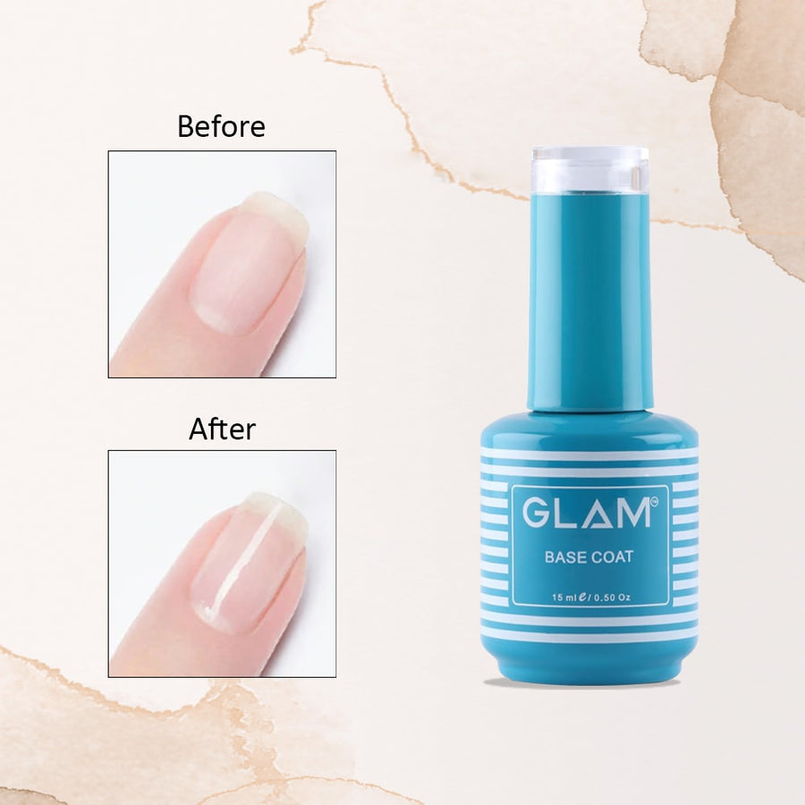 GLAM Gel Polish – Base Coat 15ml