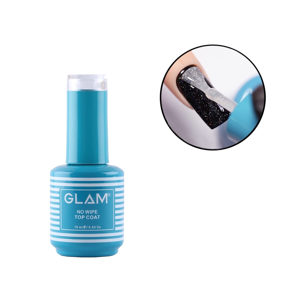 GLAM Gel Polish – Sparkle Top Coat 15ml