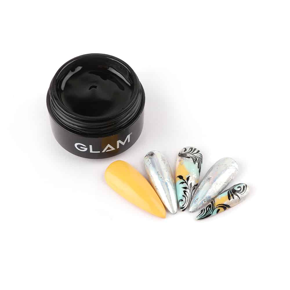 GLAM Painting Gel Black 8gms