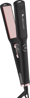 Hector Glamour Ultra Shine Titanium HT-HS 06 Hair Straightener  (Black, Rose Gold)