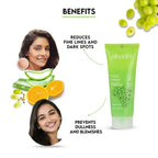 JOVEES GRAPE FACE WASH WITH GRAPE SEED & ORANGE PEEL EXTRACTS 120ML