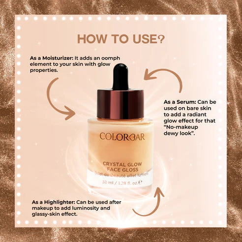 Colorbar COLOR CRYSTAL GLOW FACE GLOSS 02 PINK CHARM 38ml