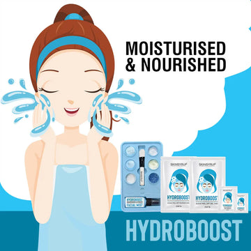SKINSYRUP PROFESSIONAL HYDROBOOST FACIAL TREATMENT COMBO