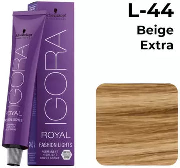 Schwarzkopf Igora Royal Fashion Lights , L 44 Beige Extra