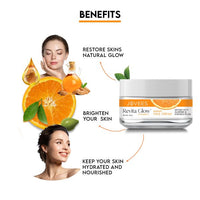 Jovees Revita Glow Vitamin C Cream Infused with Almond & Kakadu Plum 50G