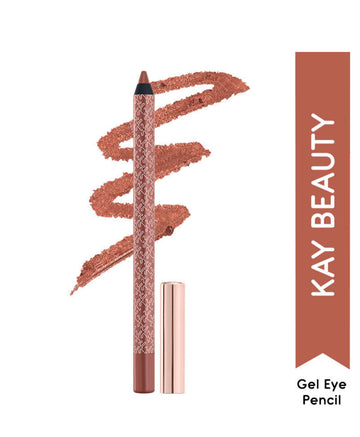 Kay Beauty Gel Formula Waterproof All Day Wear Effortless Glide Ink Artist Gel Kajal Rose Gold 1.2gm