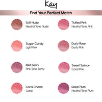 Kay Beauty Matte Blush Enriched With Avocado Coral Charm 8.5gm