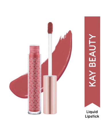 Kay Beauty Matte Liquid Lipstick Grape Seed Oil Promise 3.5gm