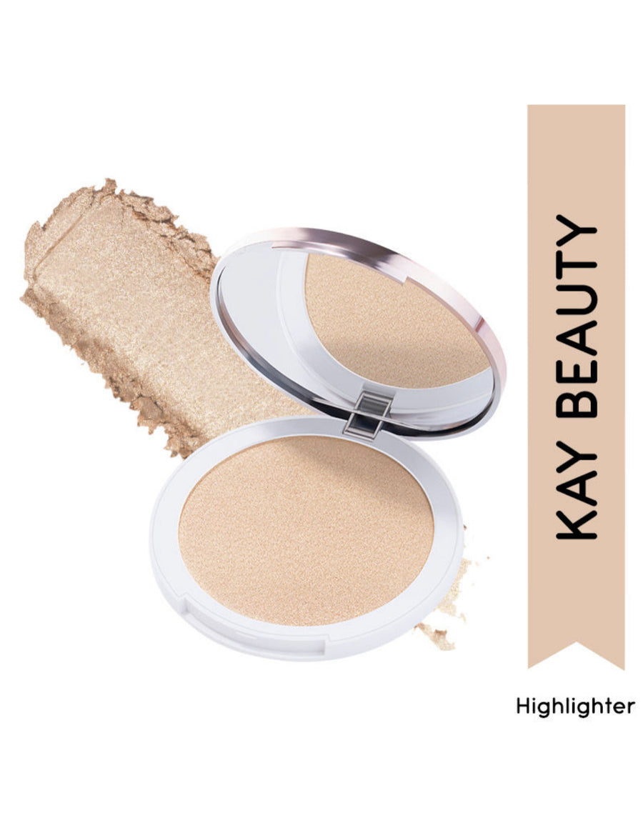 Kay Beauty IIIuminating Highlighter Enriched With Avocado Mango Butter Sunlit Gold 8.5gm