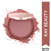 Kay Beauty Matte Blush Enriched With Avocado Soft Nude 8.5gm