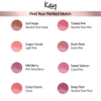 Kay Beauty Matte Blush Enriched With Avocado Deep Plum 8.5gm