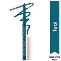 Kay Beauty 24HR Lasting Transfer Proof Smudge Proof Kohlstar 24 Hour Kajal TEAL 0.35gm