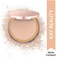 Kay Beauty Matte Compact Enriched With Avocado Butter 120P Light 9gm