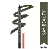 Kay Beauty Gel Formula Waterproof All Day Wear Effortless Glide Ink Artist Gel Kajal OLIVE 1.2gm