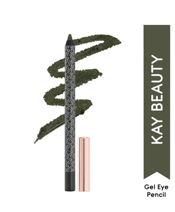 Kay Beauty Gel Formula Waterproof All Day Wear Effortless Glide Ink Artist Gel Kajal OLIVE 1.2gm