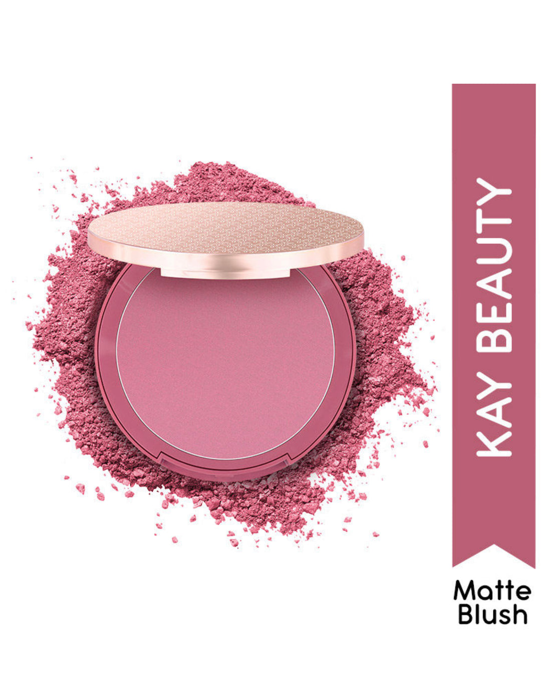 Kay Beauty Matte Blush Enriched With Avocado Sweet Salman 8.5gm