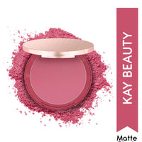 Kay Beauty Matte Blush Enriched With Avocado Mango Butter Tickled Pink 8.5gm