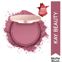 Kay Beauty Matte Blush Enriched With Avocado Mild Berry  8.5gm