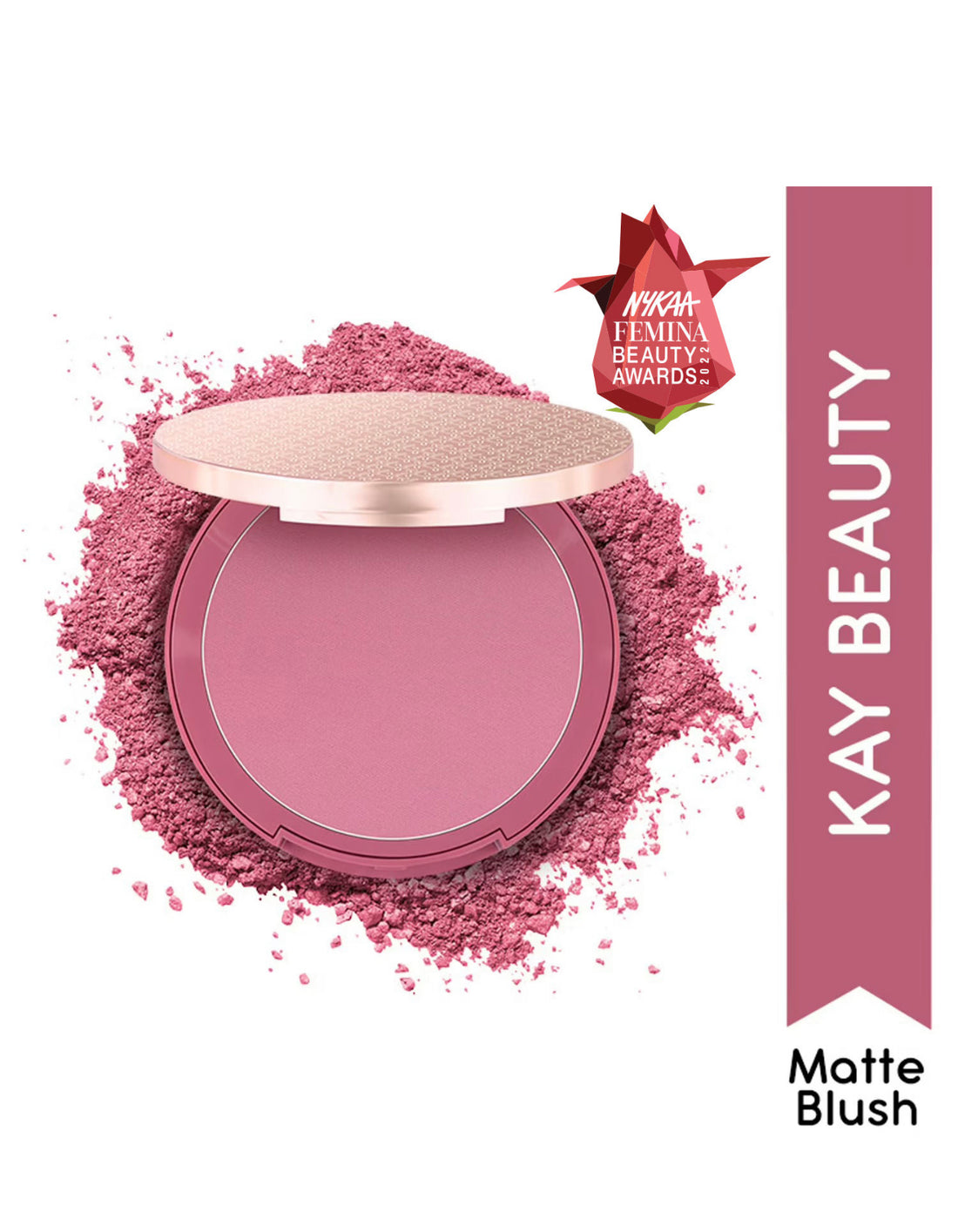 Kay Beauty Matte Blush Enriched With Avocado Sweet Salman 8.5gm