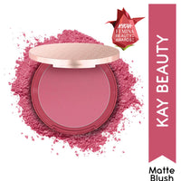 Kay Beauty Matte Blush Enriched With Avocado Mango Butter Tickled Pink 8.5gm