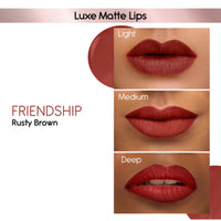 Kay Beauty Matte Liquid Lipstick Grape Seed Oil Friendship 3.5gm