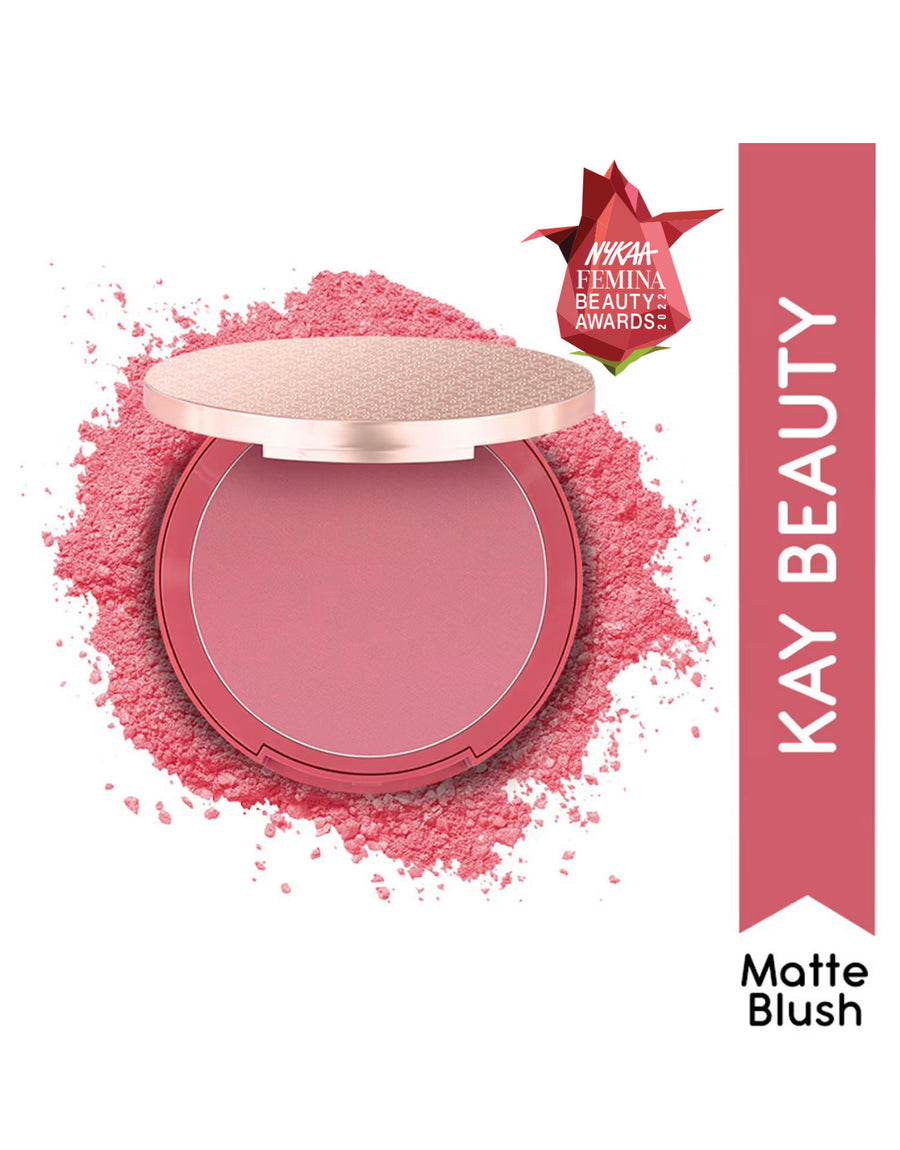 Kay Beauty Matte Blush Enriched With Avocado Coral Charm 8.5gm