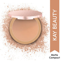 Kay Beauty Matte Compact Enriched With Avocado Butter 150P Medium 9gm