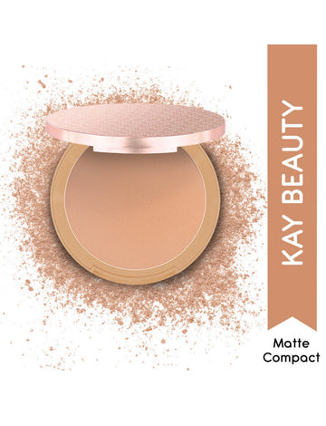 Kay Beauty Matte Compact Enriched With Avocado Butter 150P Medium 9gm