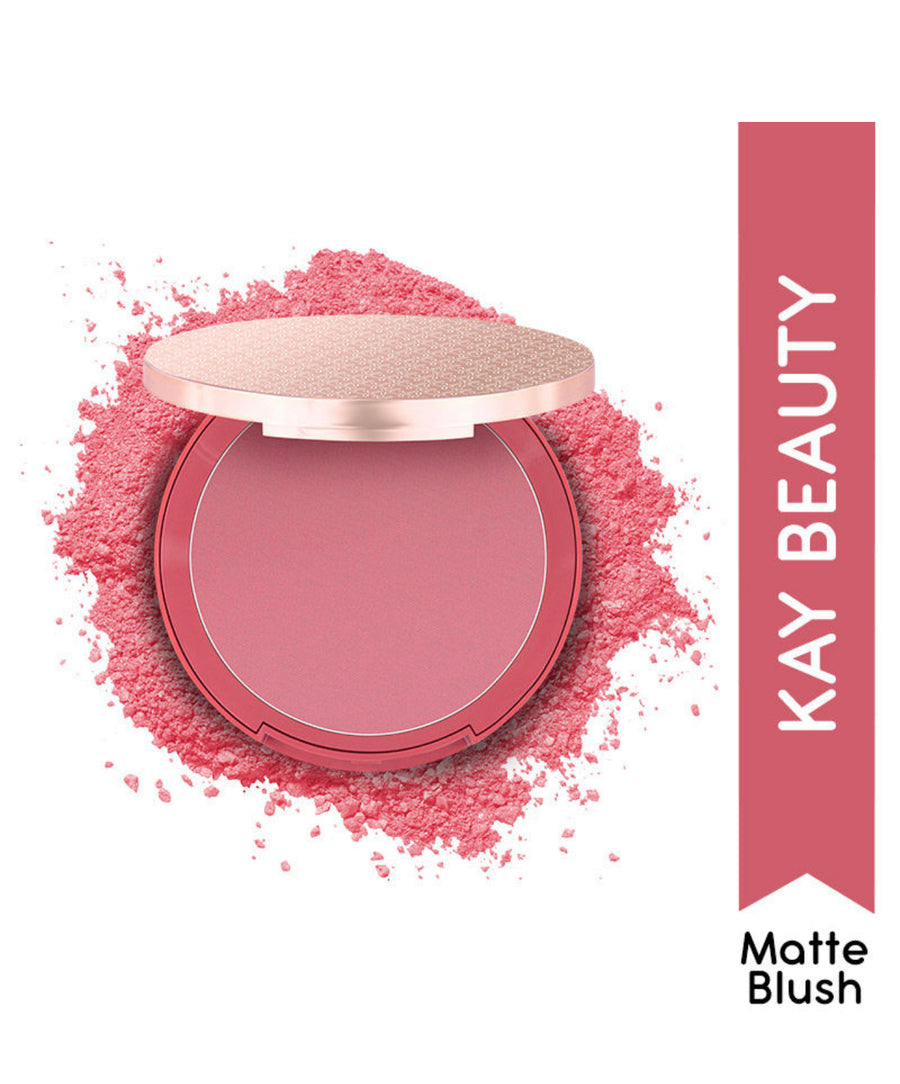 Kay Beauty Matte Blush Enriched With Avocado Coral Charm 8.5gm