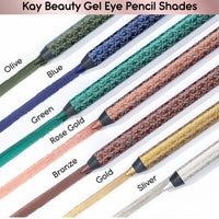 Kay Beauty Gel Formula Waterproof All Day Wear Effortless Glide Ink Artist Gel Kajal Green 1.2gm