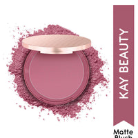 Kay Beauty Matte Blush Enriched With Avocado Mild Berry  8.5gm