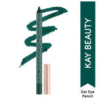 Kay Beauty Gel Formula Waterproof All Day Wear Effortless Glide Ink Artist Gel Kajal Green 1.2gm