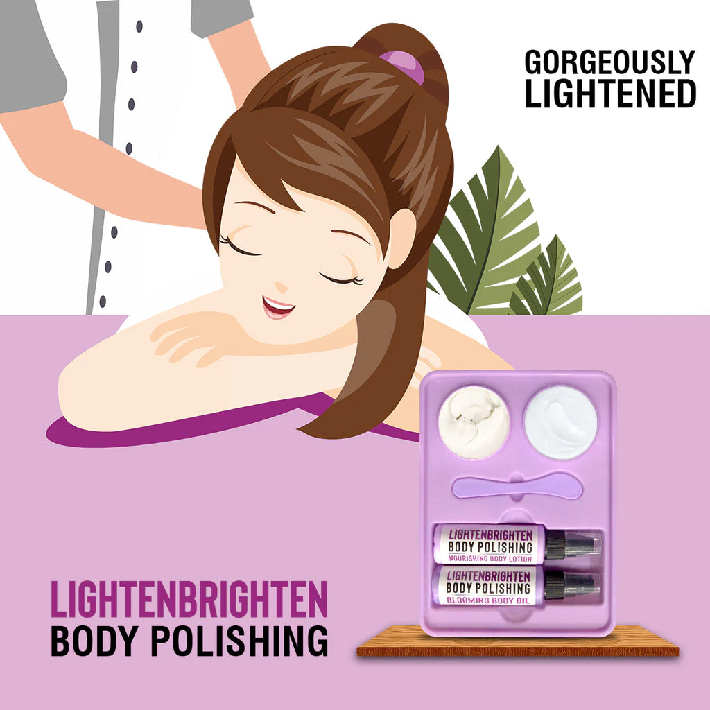 SKINSYRUP PROFESSIONAL LIGHTENBRIGHTEN BODY POLISHING KIT