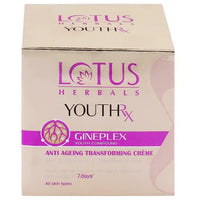 Lotus Herbals Youthrx Gineplex Youth Compound Anti-Ageing Transforming Creme 50 g