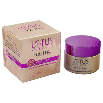 Lotus Herbals Youthrx Gineplex Youth Compound Anti-Ageing Transforming Creme 50 g