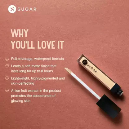 SUGAR Magic Wand Waterproof Concealer - 30 Chococcino