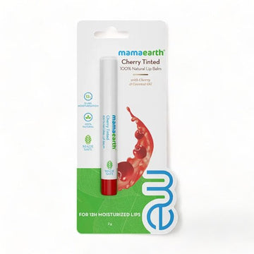 Mamaearth Cherry Tinted 100% Natural Lip Balm