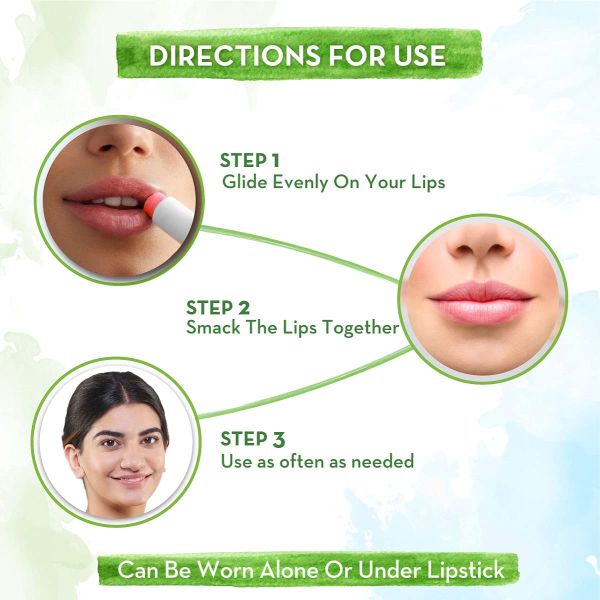 Mamaearth Rose Tinted 100% Natural Lip Balm (2gm)