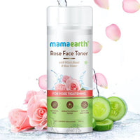 Mamaearth Rose Water Face Toner with Witch Hazel & Rose Water for Pore Tightening (200ml)