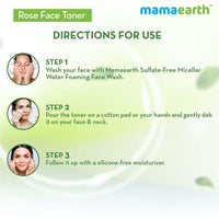 Mamaearth Rose Water Face Toner with Witch Hazel & Rose Water for Pore Tightening (200ml)