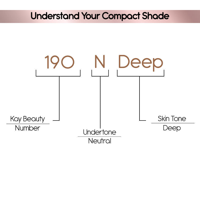 Kay Beauty Matte Compact - 190N Deep (9ml)