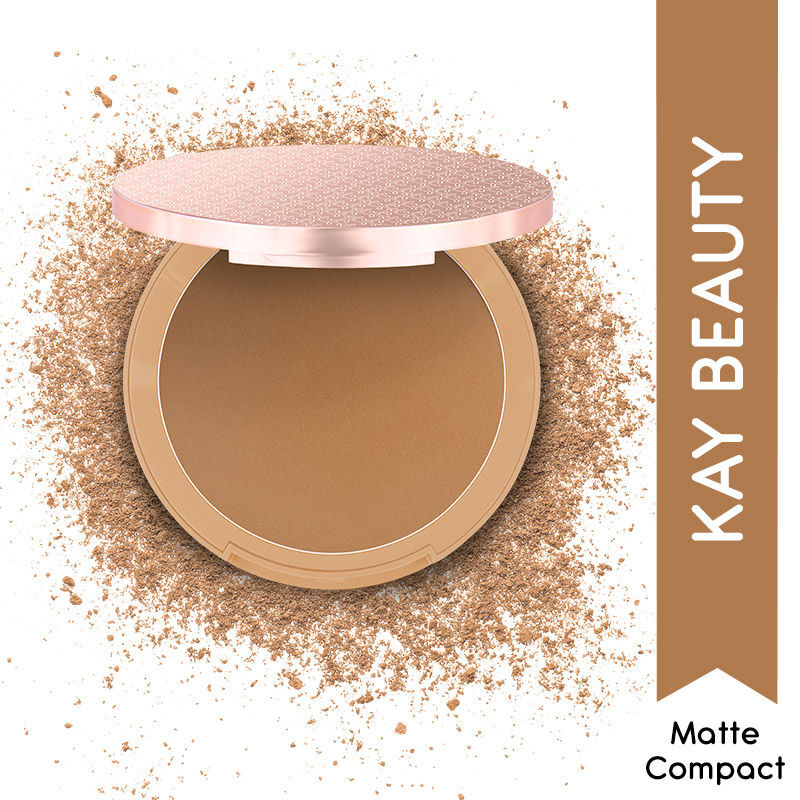 Kay Beauty Matte Compact - 180Y Deep (9ml)