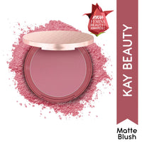 Kay Beauty Matte Blush - Dusty Rose (8.5gm)