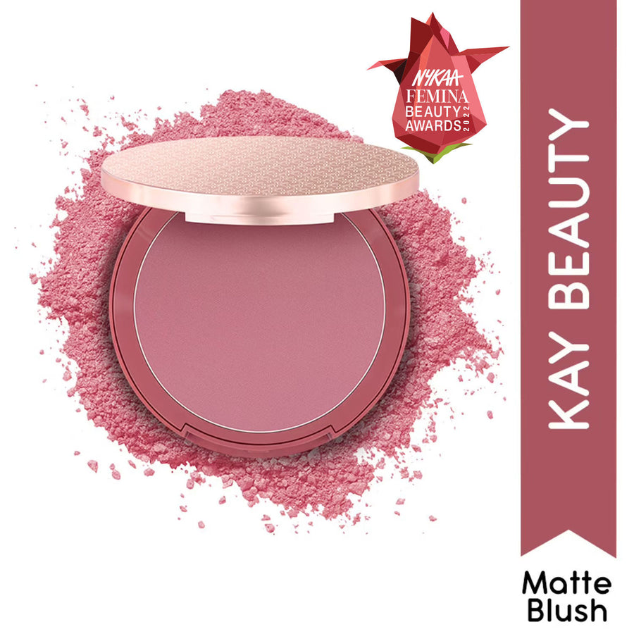 Kay Beauty Matte Blush - Dusty Rose (8.5gm)