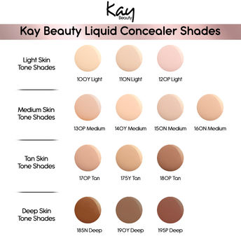 Kay Beauty HD Liquid Concealer - 100Y Light (3.8gm)