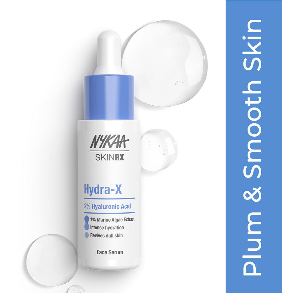 Nykaa SkinRX 2% Hyaluronic Acid Face Serum for Intense Hydration with 1% Vitamin B5 (25ml)