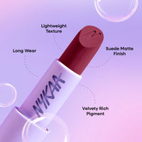 Nykaa Superlight Feather touch Lipstick (4.2g)