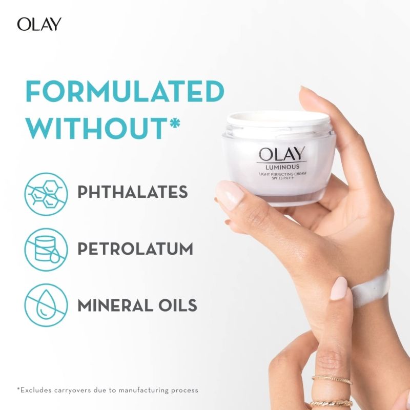 Olay Luminous Light Perfecting Cream With Niacinamide Moisturiser 50gm