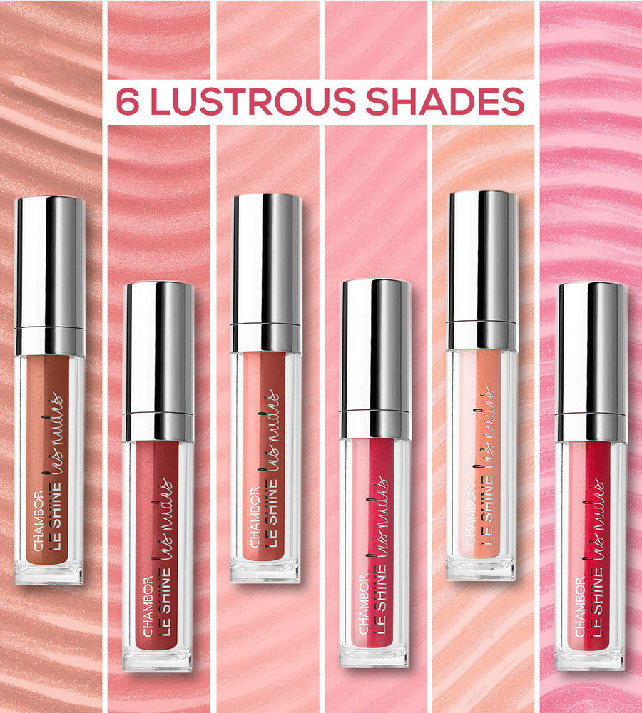 Chambor Le Shine Les Nudes Lip Gloss 4.5ml